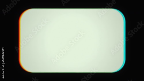 Vintage Film Projector Screen with RGB Fringing and Shaking Motion, Retro Cinema Overlay, Antique Movie Grain, Analog Dirt and Scratches, Old Film Frame 4k video