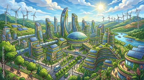 Visions of a Sustainable Future: The Eco-City of Tomorrow