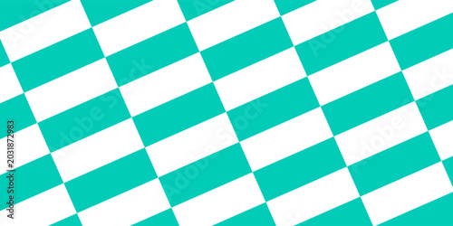 green and white diamond checkered pattern