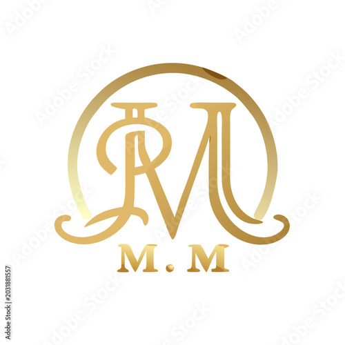 golden font symbol