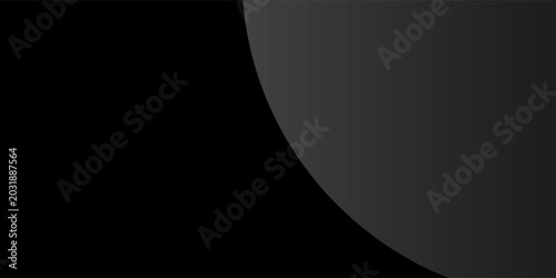 Photos Grey abstract curved wavy lines on black background