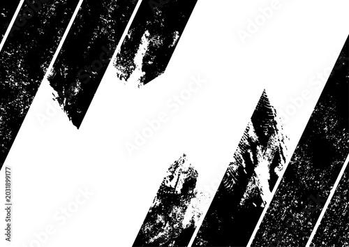 白黒のグランジパターン 116