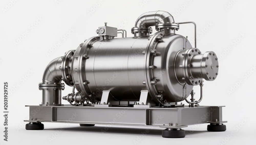 Fototapeta premium Industrial Vacuum Pump System