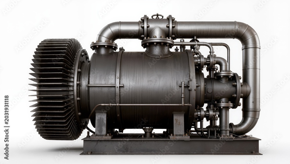 Obraz premium Industrial Vacuum Pump System