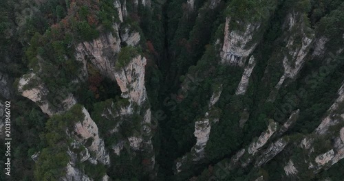 Beautiful landscape in Zhangjiajie National Forest Park, China