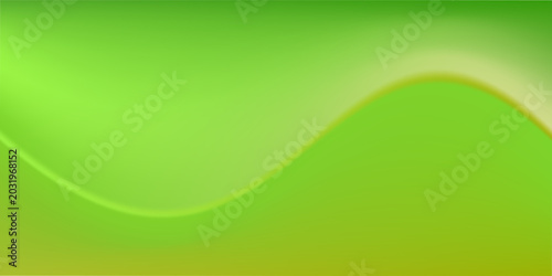 Tableau sur toile Green gradient background. Abstract blurry fresh green background