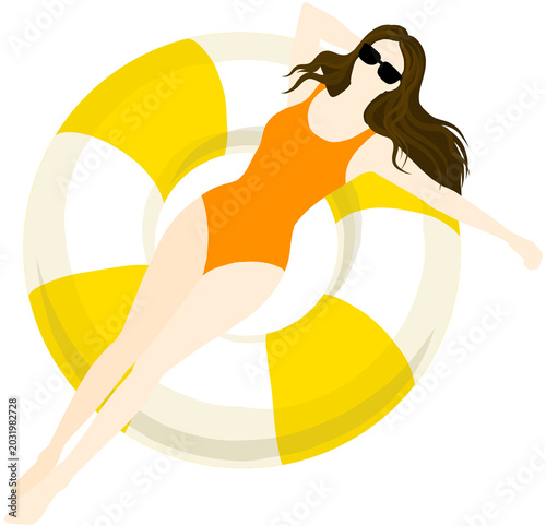 girl on the beach