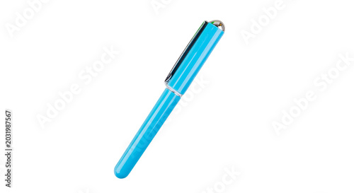 Принти на полотні blue pen isolated
