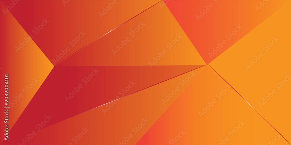Obraz premium orange geometric background. Vector illustration.