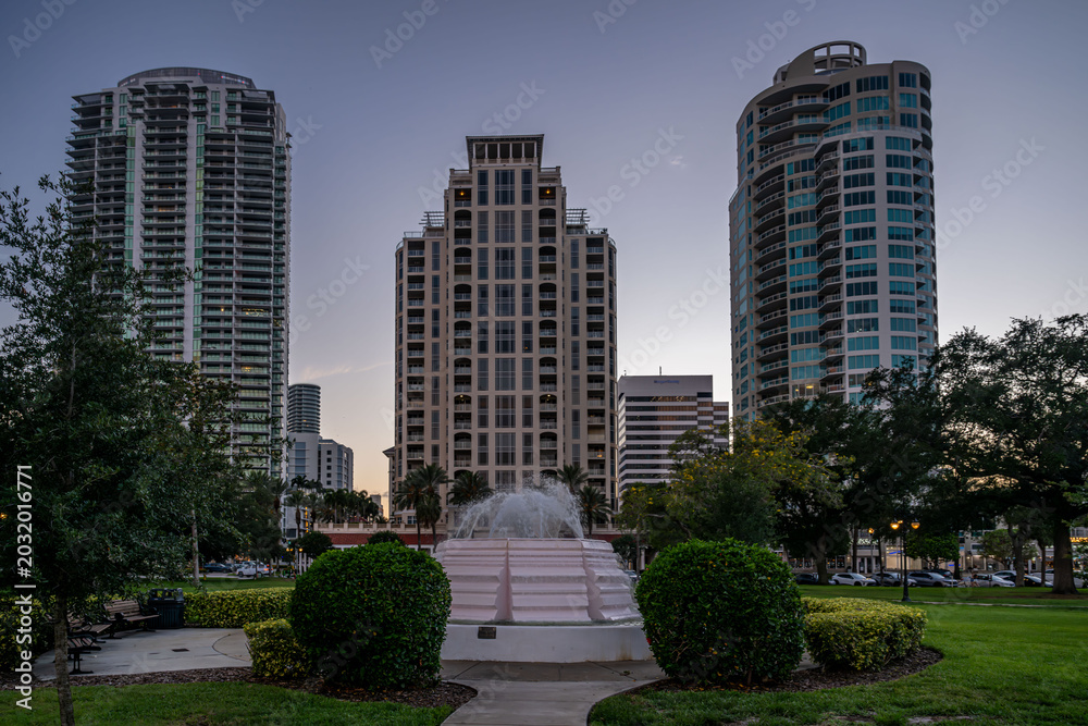 Obraz premium st. petersburg, florida