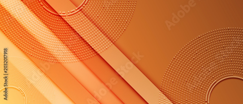 Light golden geometric circle background with diagonal layers and glowing concentric lines clean abstract design