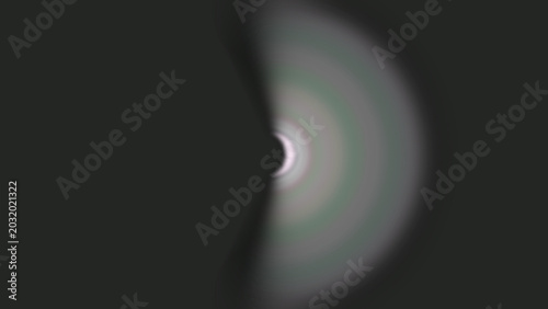 Distraction Free Wallpaper - Shades Of White colors with Concentric Shapes Gradient background
