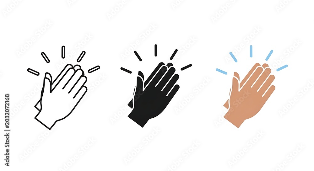 Fototapeta premium hands vector illustration