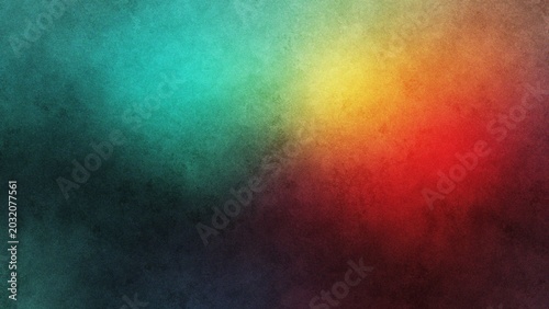 Bild auf Leinwand Vibrant abstract colors celebrating Juneteenth freedom in dramatic diffused ligh