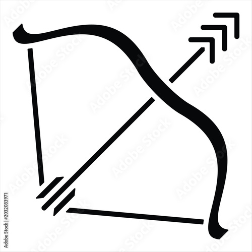 Bow  Icon Element For Design