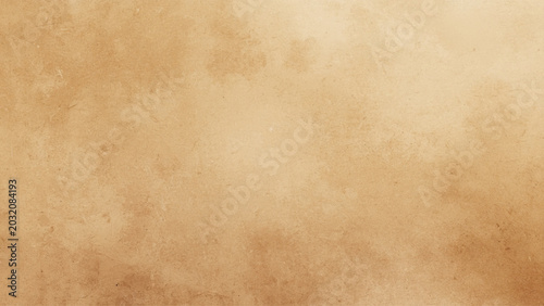 Bilde på lerret Aged parchment paper texture with a stained, mottled background.