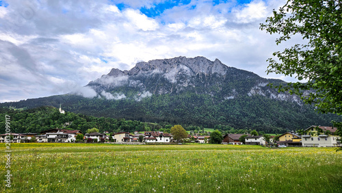 Kufstein, Österreich: Blick auf den Zahmen Kaiser