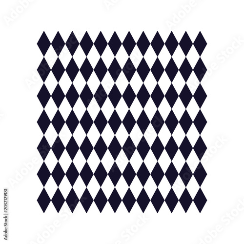 Pattern square vector black and white