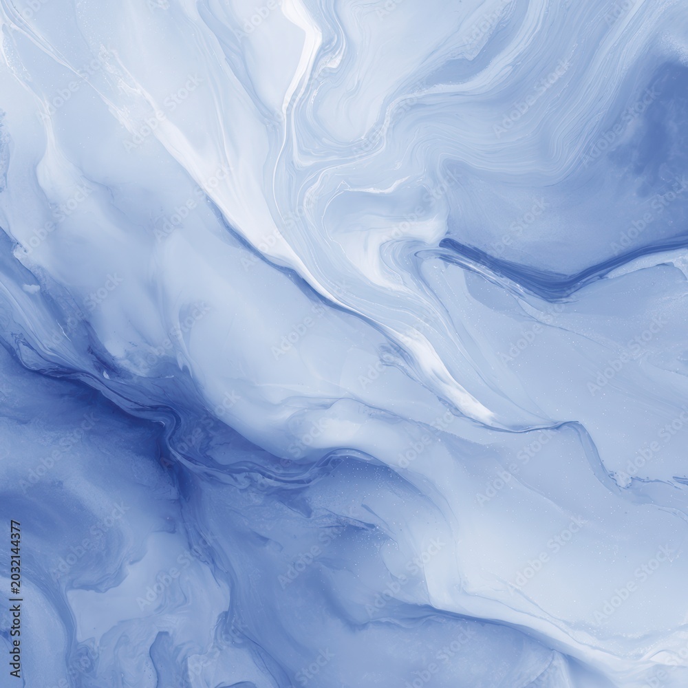 Obraz premium blue marble ink abstract pattern texture creative wallpaper background