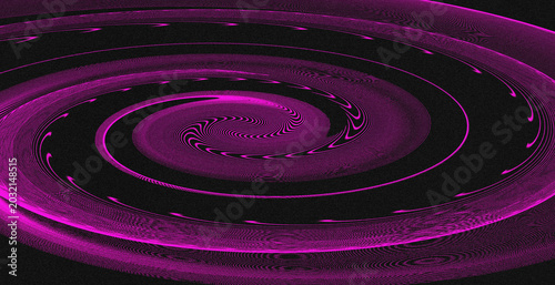 Foto Vibrant purple spirals pulse against a dark, textured backdrop