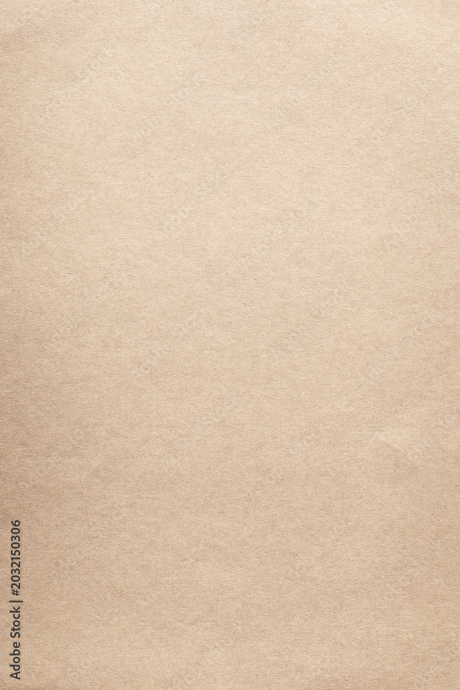 Fototapeta premium Pale brown paper kraft material texture