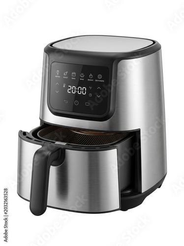Digital stainless steel air fryer