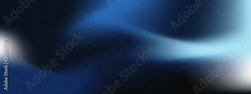 Cuadro en lienzo Abstract background shiny blue banner