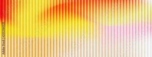 Foto Wavy abstract flow, futuristic blur effect, reeded vertical displacement