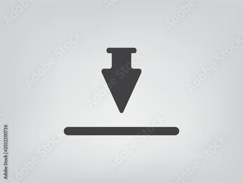Vector illustration on a gray background