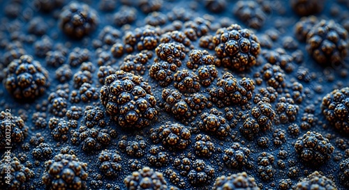 Close-up of Blackberries on a Bush