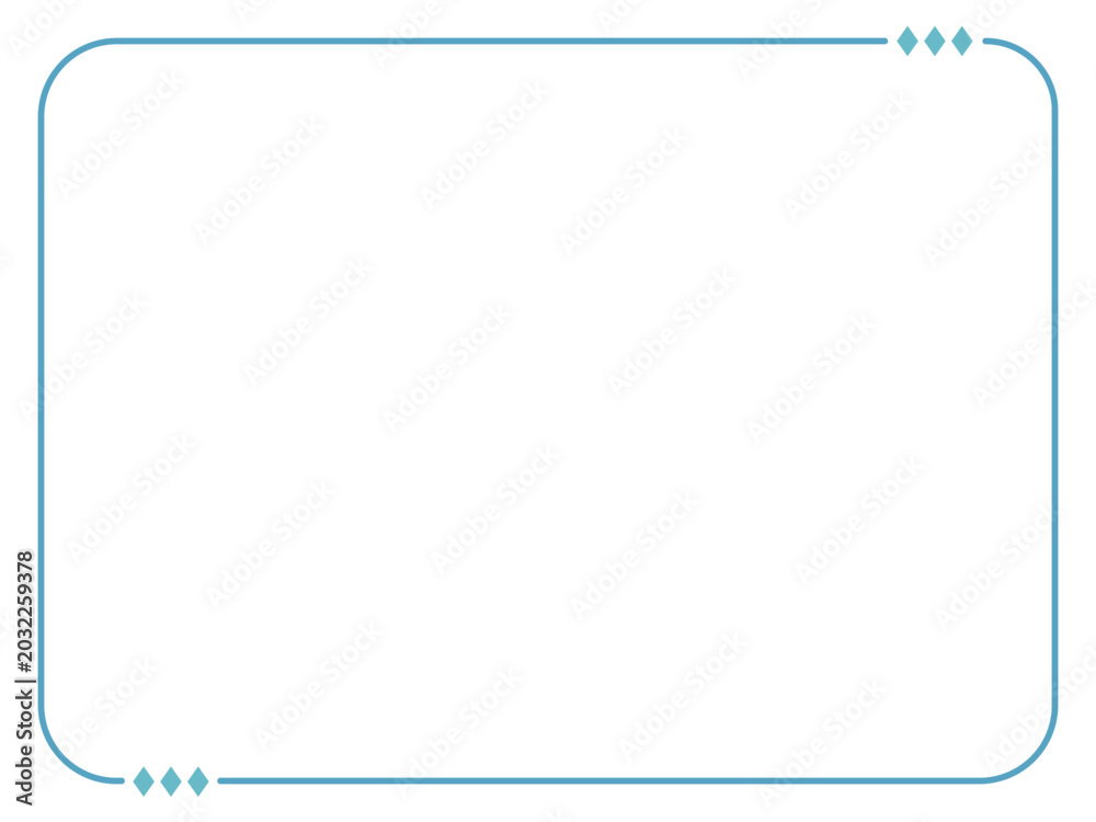 Fototapeta premium Minimalist Modern Border Template for Business Presentation and Social Media