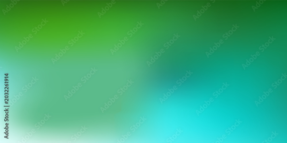 Fototapeta premium Abstract nature blurred background. Green and blue gradient backdrop. Desain, Eps 10, Vector illustration, Ilustration, Benner, Walpaper