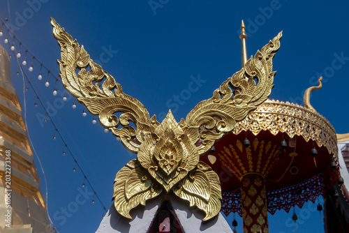 Wat Phra That Doi Kham Temple, Chiang Mai, Thailand