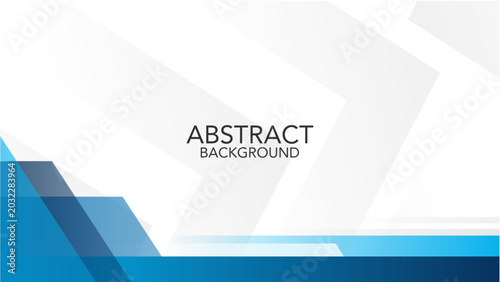 Blue Geometric Corporate Background