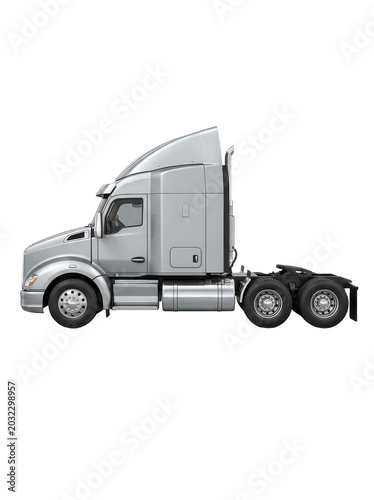 High Quality Commercial Stock Image of a Silver Sedan Car Isolated on Transparent Background