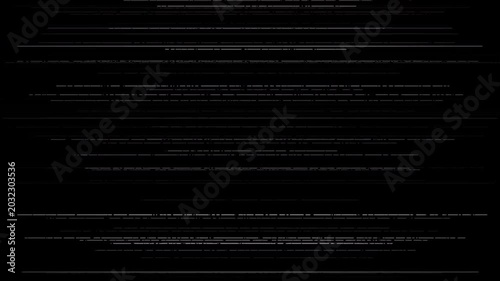 Black Painted Grunge Texture with Distressed Stop Motion Animation, Print Streaks, Lo-Fi Analog Static Noise, Grainy Film Overlay, Vintage Industrial Background Loop 4k video animation seamless loop