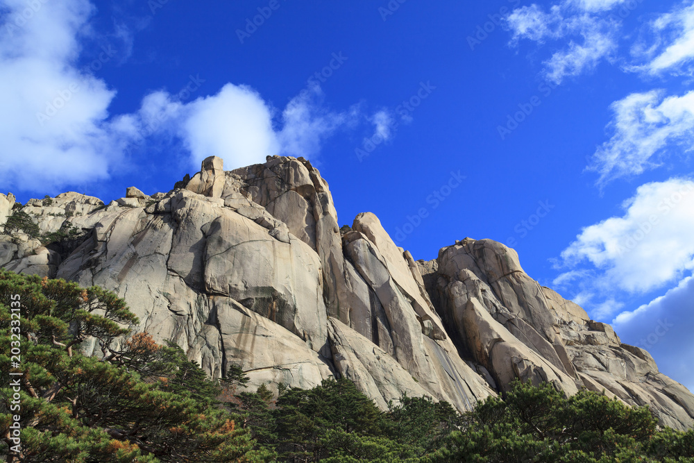 Fototapeta premium 울산바위,설악산,고성군,강원도