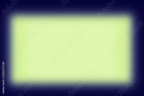 Bild auf Leinwand Bright lime rectangle glows against a deep vignette, delivering a bold, high-contrast abstract scene perfect for edgy designs, titles, and futuristic concepts