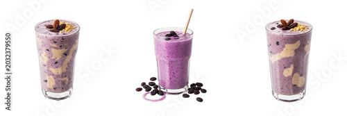 Raisin illuminated fluid smoothie liquid extract showcasing organic plant emulsion parameters, distinct cellular taxonomy traits, botanical fluid properties, food nutrition elements within culinary