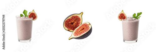Fig sparse fluid shake liquid extract showcasing organic plant emulsion parameters, distinct cellular taxonomy traits, botanical fluid properties, food nutrition elements within culinary inventory box