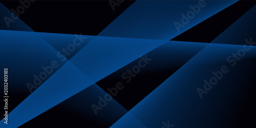 Tableau sur toile Black dark navy blue silver abstract pattern background