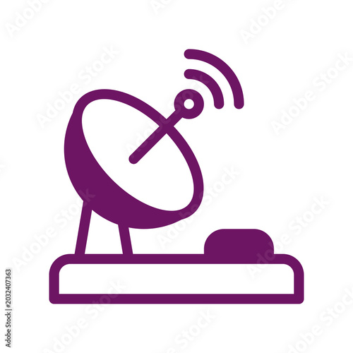Photos Wi-Fi signal icon with radiating waves isolated on transparent background