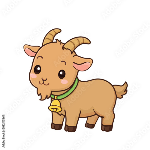 Fotografija Goat Cartoon billy goat buck