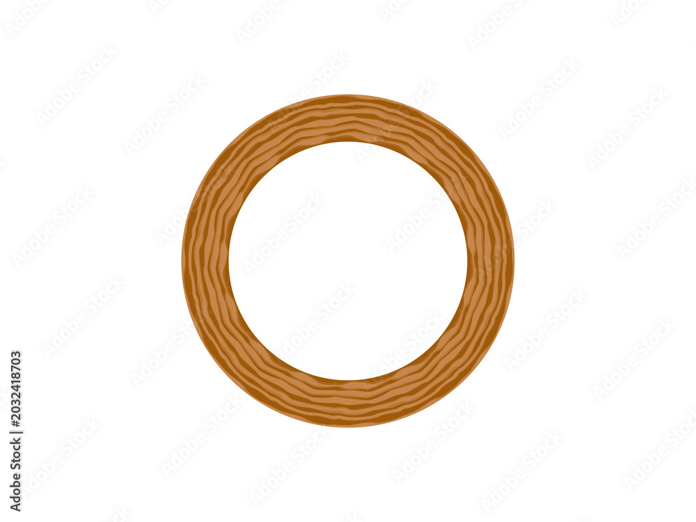 Obraz premium Abstract Circular Frame Bundle – Geometric Ring Borders Collection
