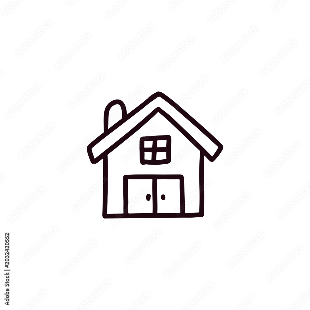 Fototapeta premium House icon design vector illustration