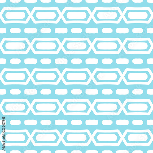 seamless pattern in geometric ornamental style