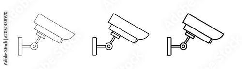 Photos surveillance cctv camera icon