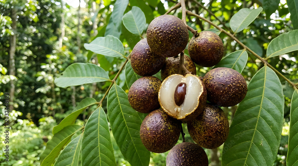 Fototapeta premium acorns on the tree