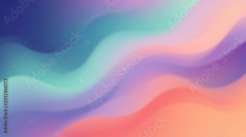 Gradient abstract wave background with soft pastel colors, colorful, wavy, smooth, ethereal, digital