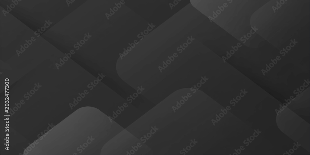 Fototapeta premium Abstract black and white background with wave texture, smooth fabric and satin style pattern, dark and light curved lines, modern vector illustration design